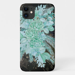 Sea green girly collage Case-Mate iPhone case