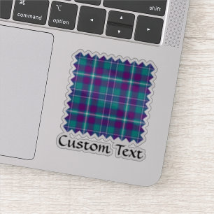 Sea Green, Purple and Blue Tartan