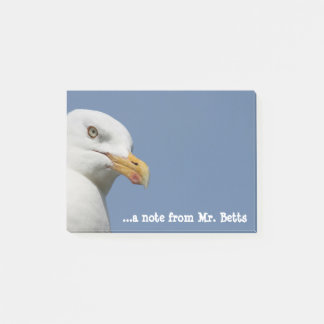 Sea Gull Personalized Post-it Notes