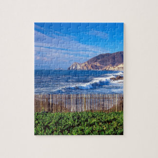 Sea Half Moon Bay California Jigsaw Puzzle