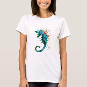 Sea horse Art Women's Top T-Shirt