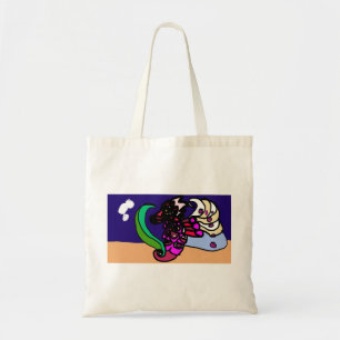 Sea horse fun tote bag