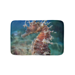 Sea Horse   Hippocampus Ramulosus Bath Mat