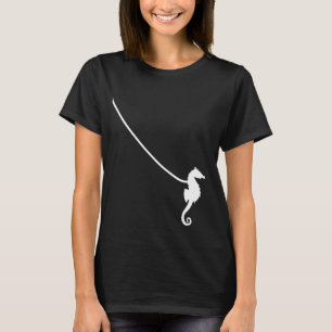 Sea Horse on a Leash Animal Ocean Cute Pet T-Shirt