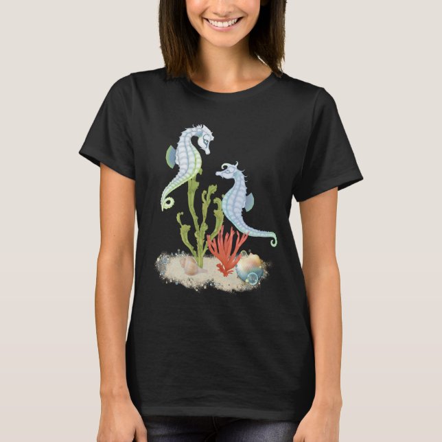 Sea Horse Pair T-Shirt (Front)