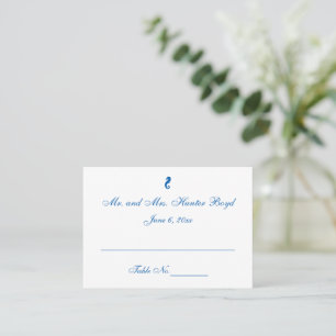 "Sea Horse Serenity" Place Cards