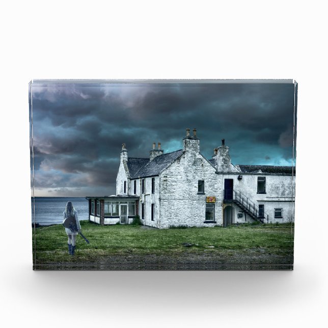 Sea House Landscape Photo Block (Front)