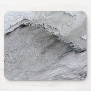 Sea ice and cloud streets in the Bering Sea Mouse Pad