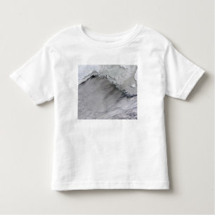 Sea ice and cloud streets in the Bering Sea Toddler T-Shirt