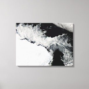 Sea ice in the Southern Ocean Canvas Print