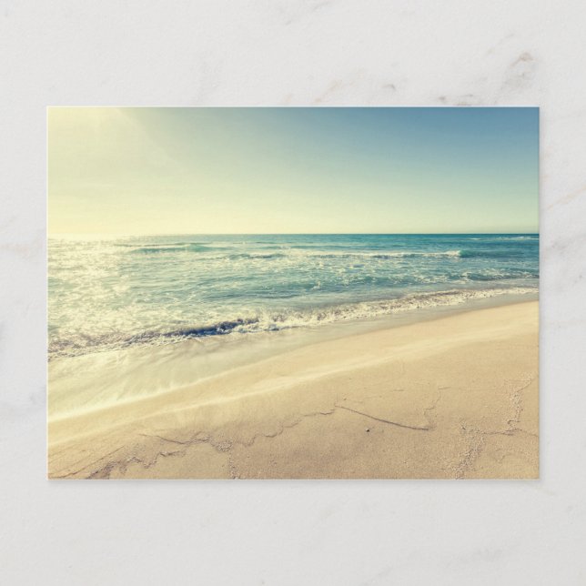 Sea in Winter Postcard (Front)