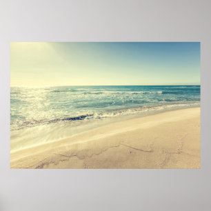 Sea in Winter Poster