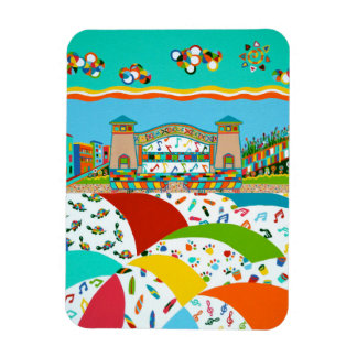 Sea Isle Band Shell 3 x 4 Flexible Magnet