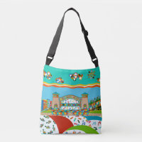 Sea Isle Band Shell Cross Body Bag