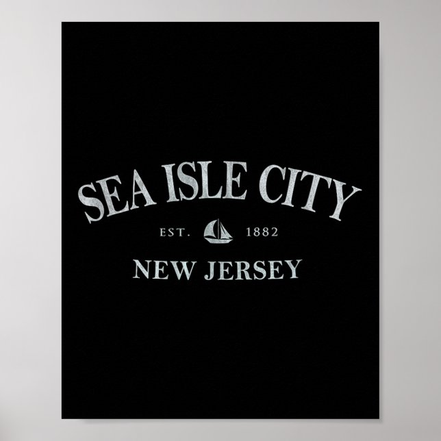 Sea Isle City New Jersey _ Sea Isle City Nj Sailbo Poster (Front)