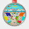 Sea Isle City Promenade Premium Round Ornament