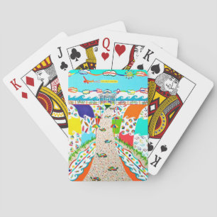 Sea Isle Promenade Playing Cards