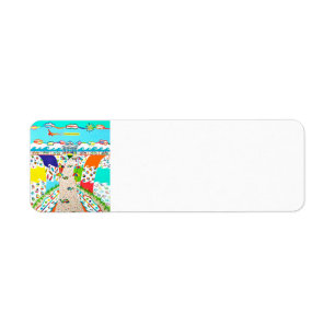 Sea Isle Promenade Return Label