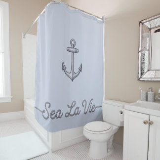 Sea La Vie Shower Curtain