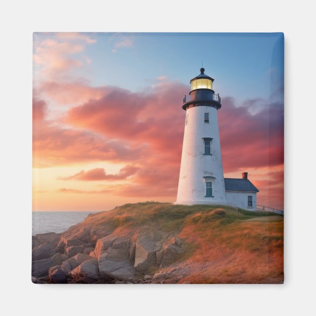 Sea Landscape Meditation Serene Tranquil Magnet (Front)