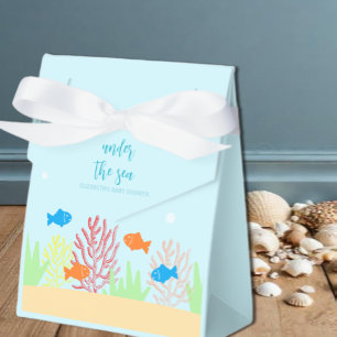 Sea Life Baby Shower Favour Box