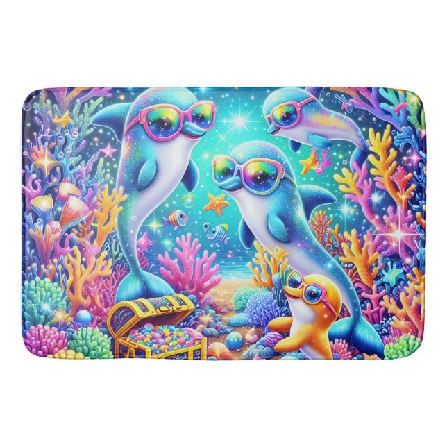 Sea Life Bath Mat (Front)