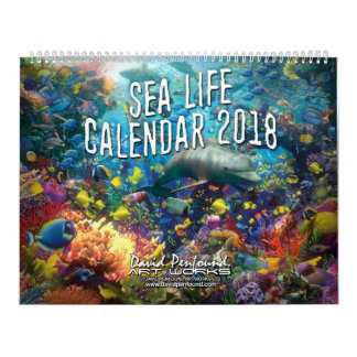 Sea Life Calendar 2018