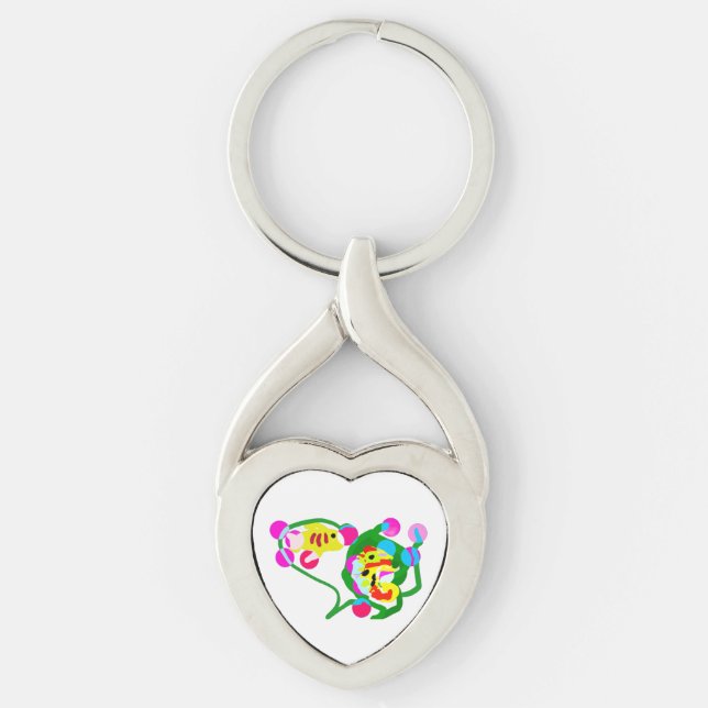 Sea life joy key ring (Front)