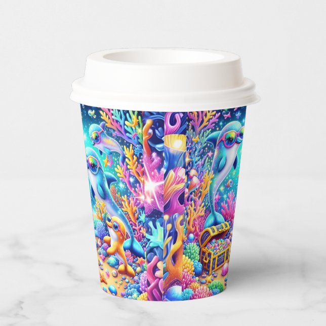 Sea Life Paper Cups (Right)
