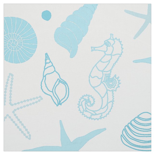 Sea Life Personalised  Fabric (Swatch)