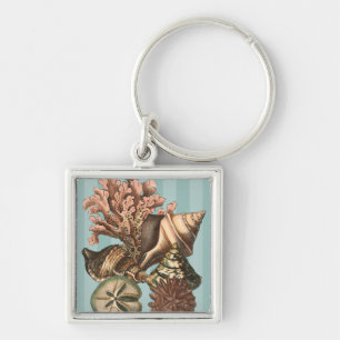 Sea Life Silhouette Key Ring