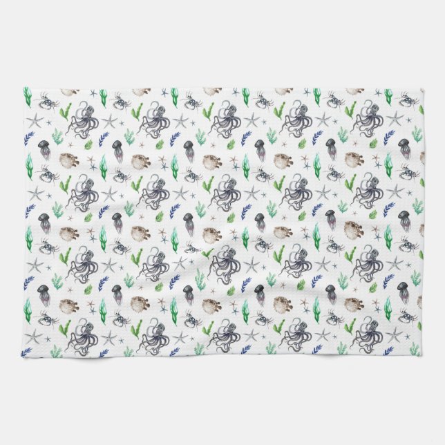 SEA LIFE TEA TOWEL (Horizontal)