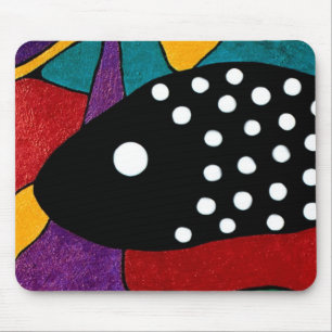 Sea Life-White Sphere MousePad