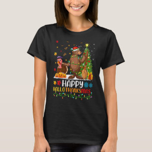 Sea Lion Animal Happy Sea Lion Hellothanksmas T-Shirt