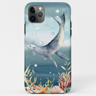 Sea Lion Aquatic Cool Underwater Scene Case-Mate iPhone Case