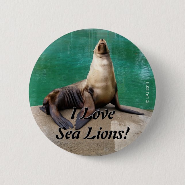 Sea Lion Button (Front)