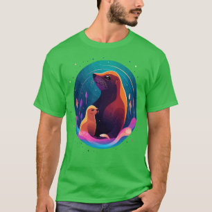 Sea Lion Fathers Day T-Shirt