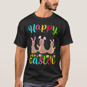 Sea Lion Funny Easter Egg Bunny Sea Lion Happy Ea T-Shirt