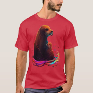 Sea Lion Mothers Day T-Shirt