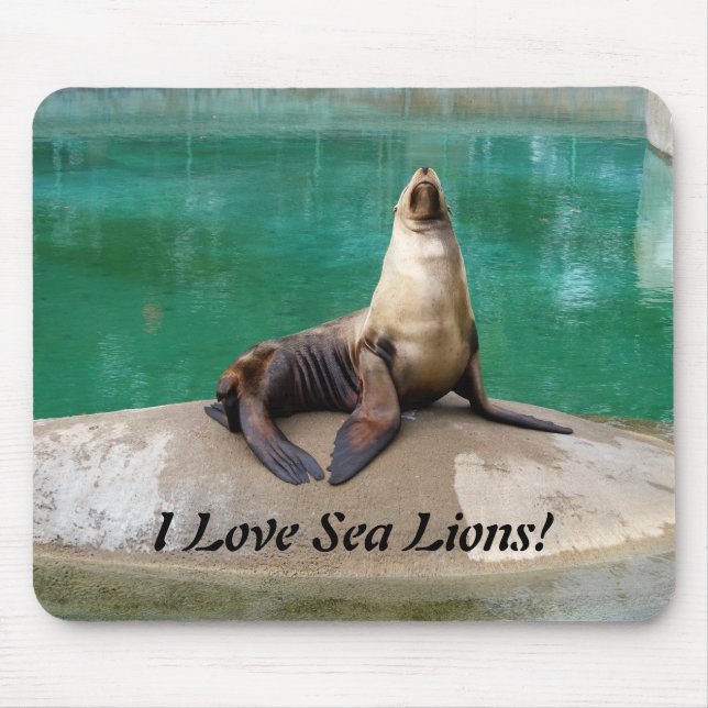 Sea Lion Mousepad (Front)