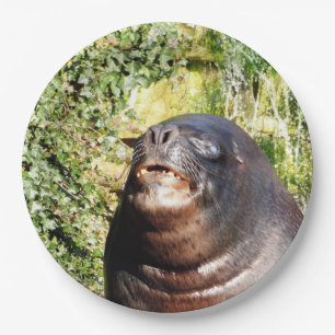 SEA LION     PAPER PLATE