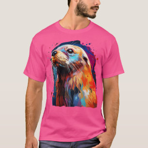 Sea Lion Rainbow T-Shirt
