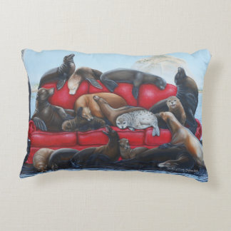 Sea Lion Serenity by TACS accent pillow