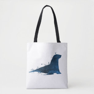 Sea lion tote bag