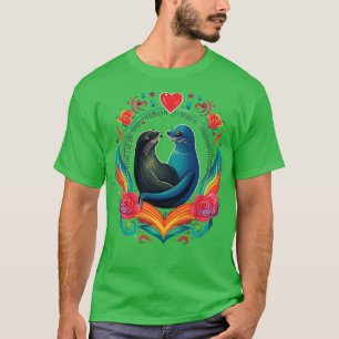 Sea Lion Valentine Day T-Shirt