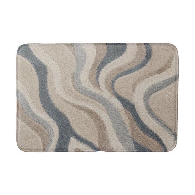 Sea Marble Bath Mat (Front)