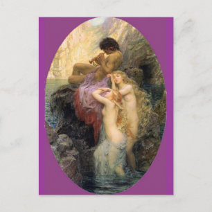 Sea Melodie - Herbert James Draper Postcard