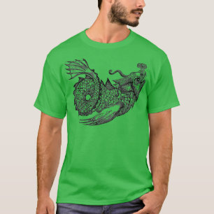 Sea Monster Black T-Shirt