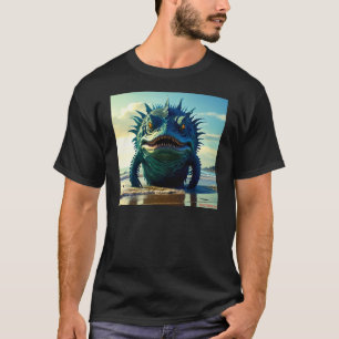 Sea Monster by Juan Cabana 2024 NEW T-Shirt