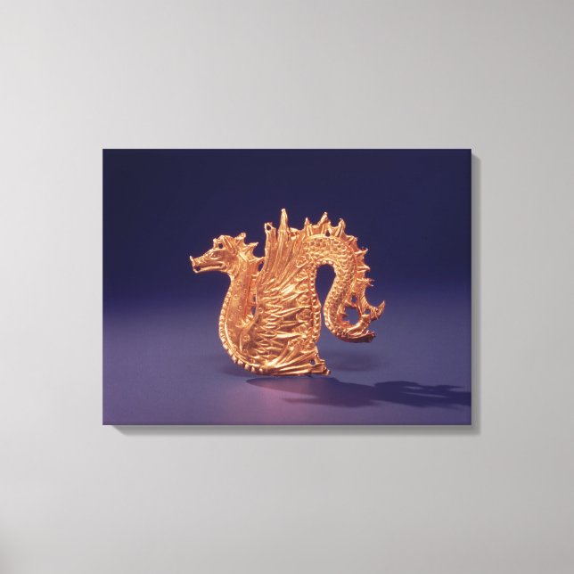 Sea monster 'Ketos' Canvas Print (Front)